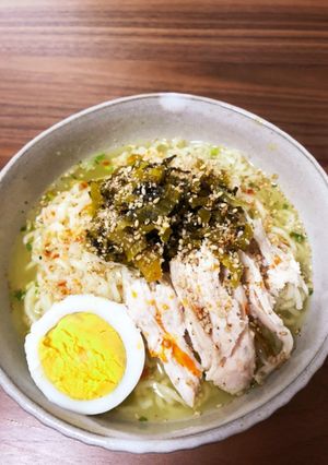 冷やし棒棒鶏風塩ラーメン-レシピのメイン写真