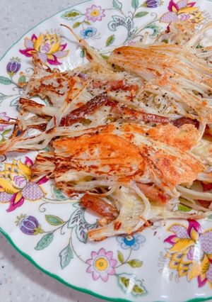 えのきとスパムのシャキシャキチーズ焼き-レシピのメイン写真