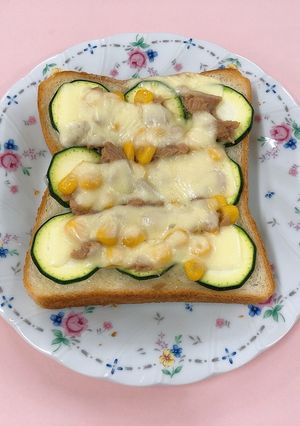 【熱中症予防】夏野菜のツナマヨトースト-レシピのメイン写真