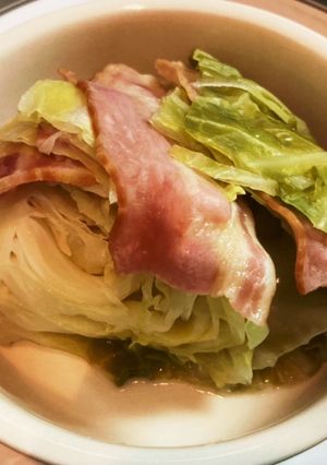 キャベツとベーコンのミルフィーユ煮-レシピのメイン写真