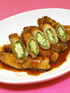 オクラの肉巻き-レシピのメイン写真