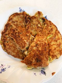 餃子の余ったタネでチヂミ!-レシピのメイン写真