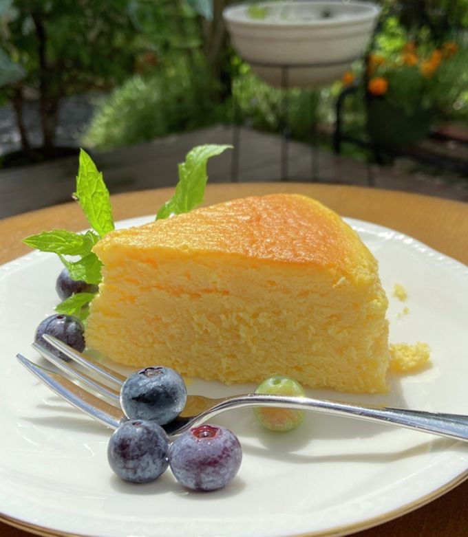 じゅわっとチーズスフレケーキ by sawasa♪ 【クックパッド】 簡単