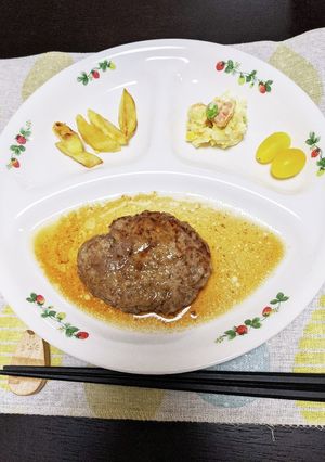 ふんわり豆腐入りハンバーグ☆-レシピのメイン写真