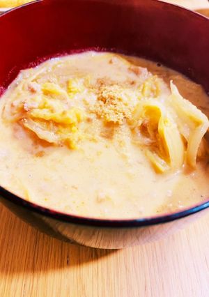 大豆ミートとナッツバターで豆乳担々スープ-レシピのメイン写真