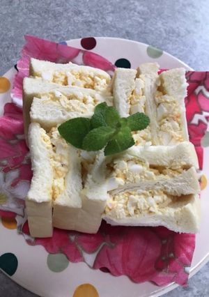 はんぺんでかさ増し☆うまうまタマゴサンド-レシピのメイン写真