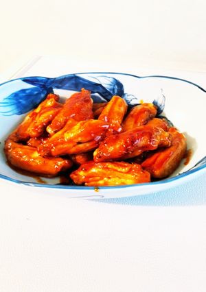 やみつき手羽中の　　　照り焼き-レシピのメイン写真