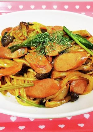 カレー粉＊カレーパスタ-レシピのメイン写真