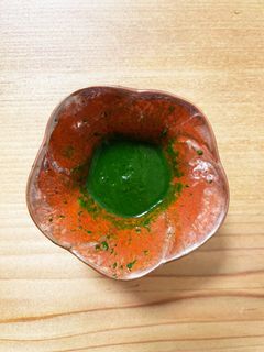 【離乳食初期】レンジで小松菜ペースト-レシピのメイン写真