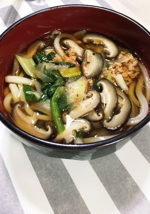 ✨冷凍うどんで簡単！鶏そぼろうどん✨-レシピのメイン写真