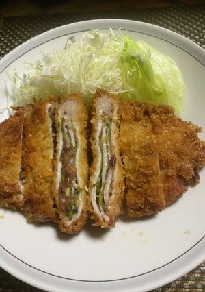 梅肉と青じその ミルフィーユカツ-レシピのメイン写真