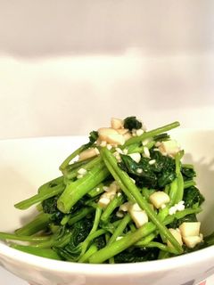 ケト 空芯菜にんにく炒め-レシピのメイン写真