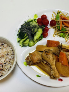 キューちゃん残り汁+炊飯器で鶏肉柔らか煮-レシピのメイン写真
