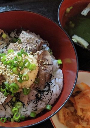 結果クソデカツナマヨ丼-レシピのメイン写真