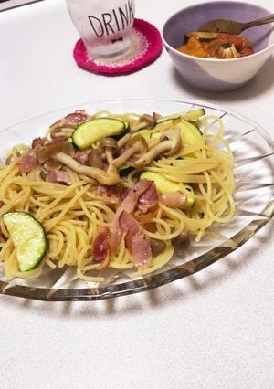 ズッキーニのオイルパスタ-レシピのメイン写真