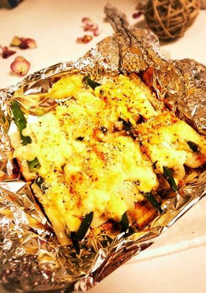 おつまみに✨ちくわインゲンマヨチー焼き-レシピのメイン写真