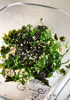 おかひじきとツナのナムル♪-レシピのメイン写真