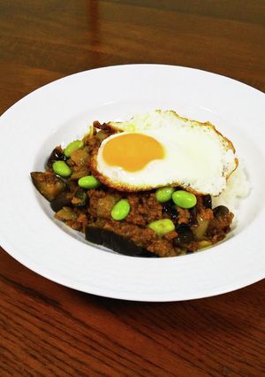 レンジで！簡単♪夏野菜のドライカレー-レシピのメイン写真