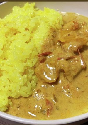 ココナッツエビカレー-レシピのメイン写真