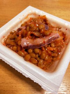 納豆キムチに☆イカの塩辛ぶっ込み-レシピのメイン写真