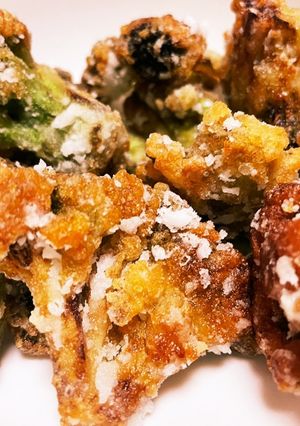 ブロッコリー唐揚げ-レシピのメイン写真