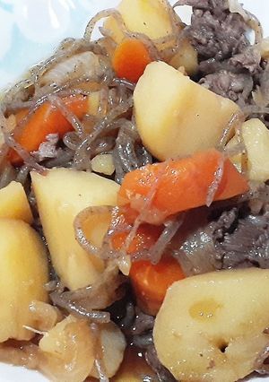 無水肉じゃが　自分用メモ　SJ圧力鍋-レシピのメイン写真