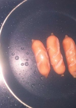 シンプルに！ウインナーサラダ油炒め-レシピのメイン写真