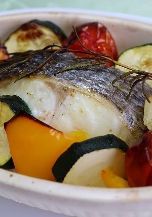 スズキの香草焼き-レシピのメイン写真