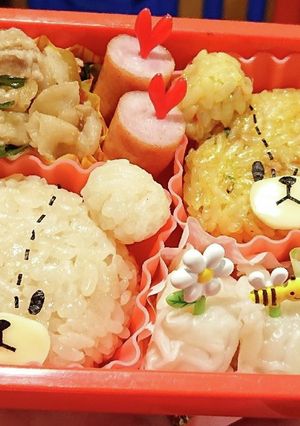 ルルロロおにぎり弁当！-レシピのメイン写真