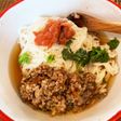夏にさっぱり梅肉そぼろそうめん