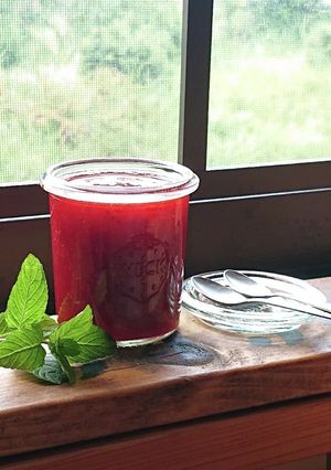 レンジで簡単★冷凍いちごの食べきりジャム-レシピのメイン写真