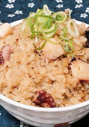 お鍋でたこめし-レシピのメイン写真