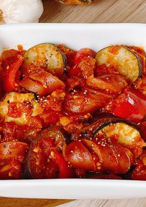 ポキポキウィンナー夏野菜のラタトゥイユ-レシピのメイン写真