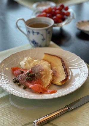 簡単★お食事パンケーキ-レシピのメイン写真