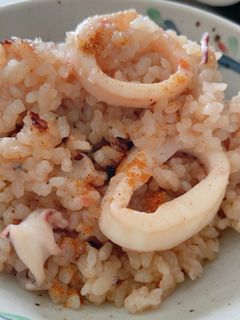 イカの炊き込みご飯-レシピのメイン写真