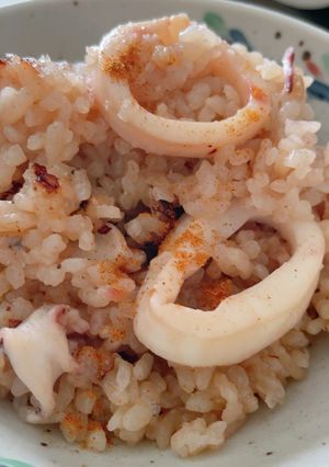 イカの炊き込みご飯-レシピのメイン写真