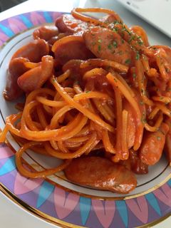 懐かしナポリタン-レシピのメイン写真