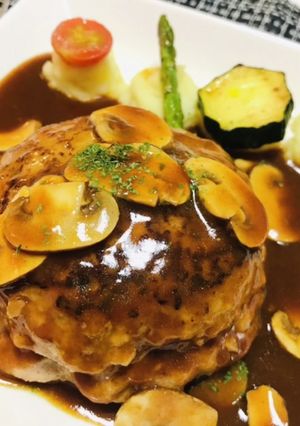 レストラン風デミハンバーグ・夕飯のおかず-レシピのメイン写真