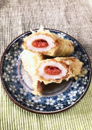 居酒屋再現レシピ!!ちくわ明太揚げ-レシピのメイン写真