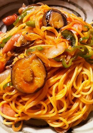 男子ごはんナポリタン-レシピのメイン写真