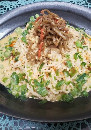 冷たい納豆きんぴらラーメン-レシピのメイン写真