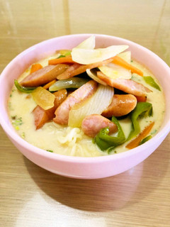 *冷やしミルク味噌ラーメン*-レシピのメイン写真