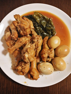 絶品☆手羽元とピーマンの照り煮-レシピのメイン写真