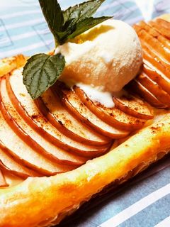 簡単 クリームチーズアップルパイ-レシピのメイン写真