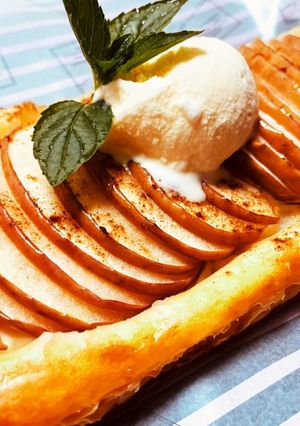 簡単　クリームチーズアップルパイ-レシピのメイン写真