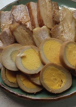 すぐ出来る簡単焼豚&味付け玉子-レシピのメイン写真