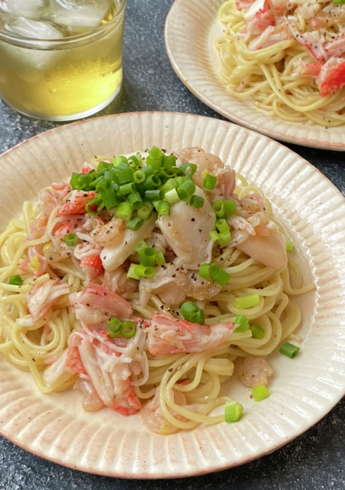シーフードミックスde海鮮塩だれ焼きそば-レシピのメイン写真