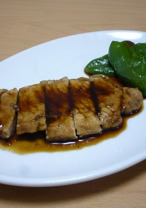 豚肉をウスターソースで煮るだけ☆-レシピのメイン写真