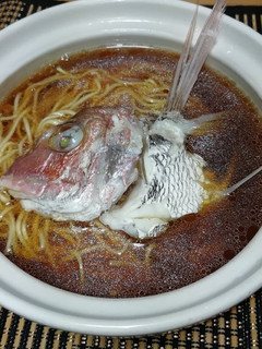 鯛のあら汁でラーメン-レシピのメイン写真