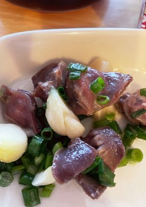 砂ずりニンニクの酒煮-レシピのメイン写真
